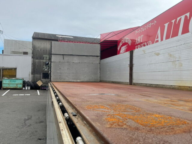 【1031】H7　プロフィア　V8　7速MT　平アルミブロック　板バネ　1M10アオリ