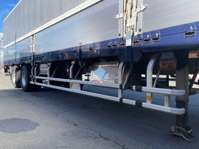 【1097】H21　日本フルハーフ　ウィングトレーラー　エアサス　リフトアクスル付　箱内長12M65㎝