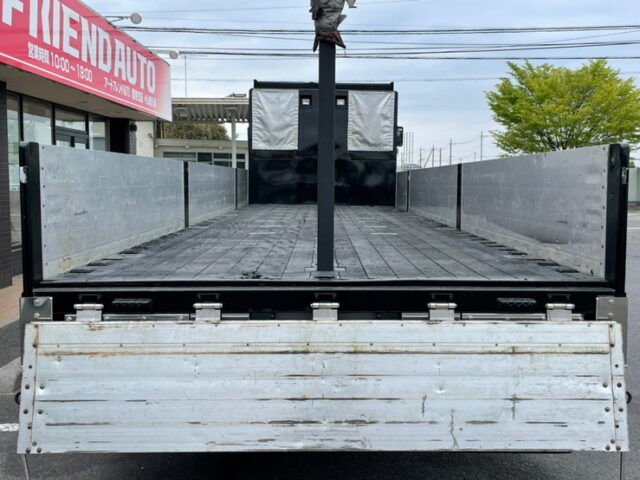 【1149】H24　スーパーグレート　平ボディアルミブロック　エアサス　木床　内フック27対　スタンション10対