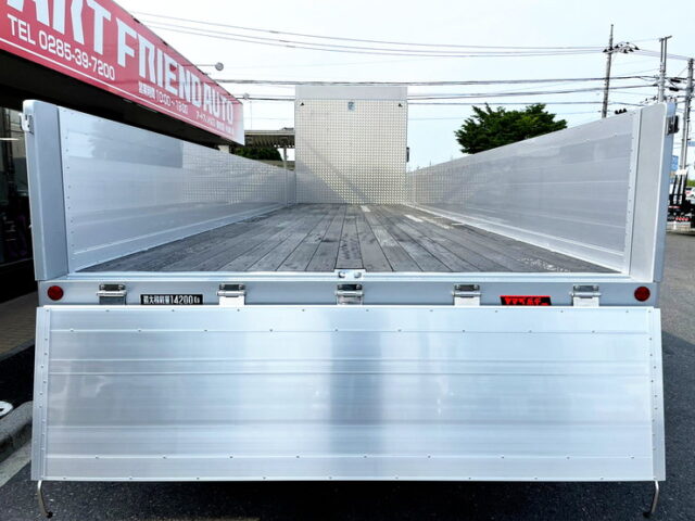 【1173】R3　17スーパーグレート　プレミアムライン　ハイルーフ　平ボデーアルミB　エアサス　未使用車