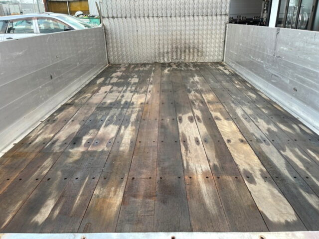 【1194】H21　キャンター　平ボデーアルミブロック　10尺　標準幅　ステンレスボデー　5速　130馬力