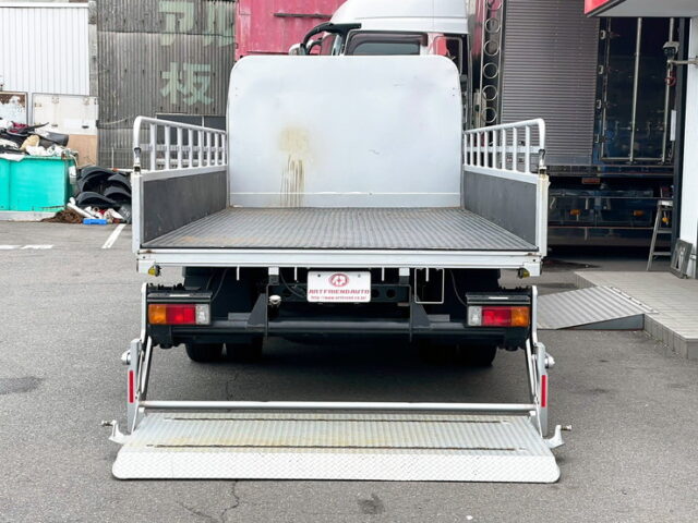 【1440】H28　デュトロ　平ボデー　ワイドロング　パワーゲート付　ハイグレード　180馬力