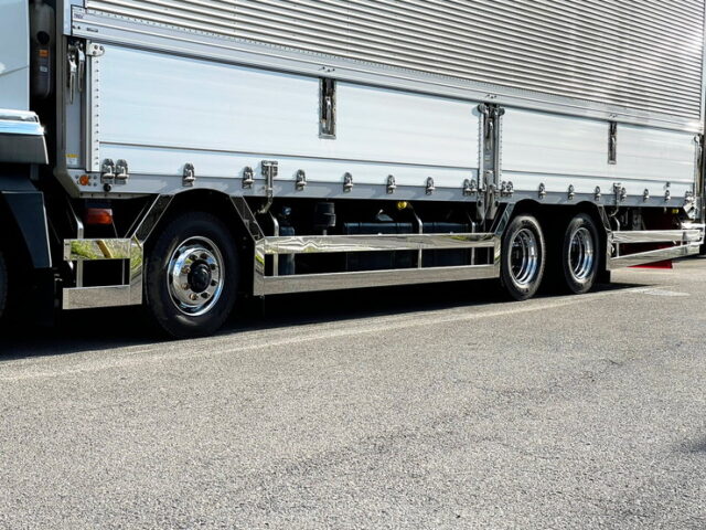 【1465】R2　17スーパーグレート　ハイルーフ　ウィング　アートフレンド新品架装(サイドバンパーフェンダー)