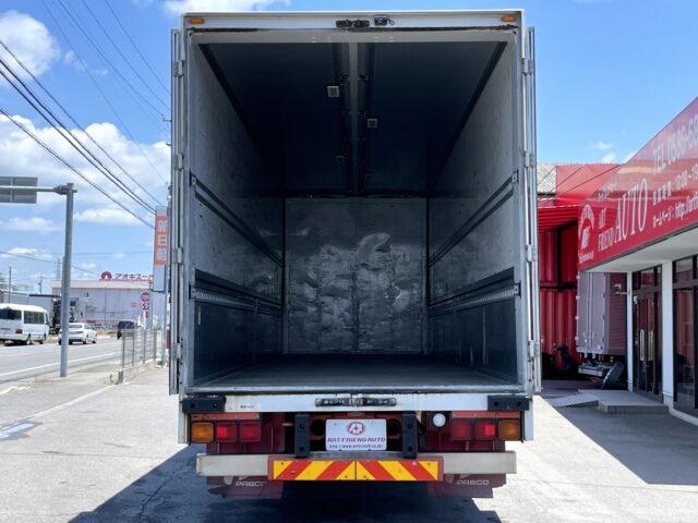 三菱ふそう　スーパーグレート　アルミウィング　７MT　リアエアサス　木床　380馬力