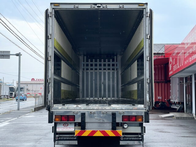 日野　プロフィア　冷凍バン　サブエンジン　キーストン　ジョロダー4列