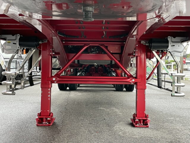 トレクス トレーラー 冷凍ウィング 未使用 3軸 リフトアクスル 前壁 冷凍機