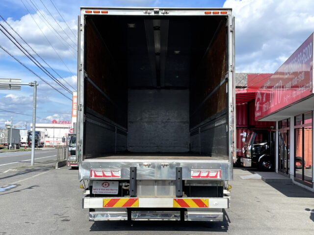 日野　プロフィア　ハイルーフ　ウィング　リア門口ステンレス　木床　内高247㎝