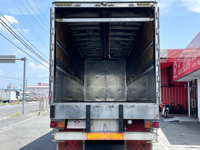 いすゞ　ギガ　ハイルーフ　ウィング　造りボディ　1Mアオリ　ステンレス多数
