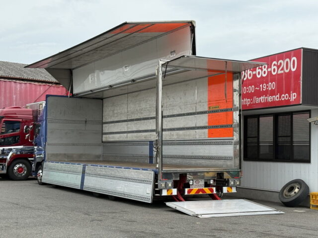 日野：プロフィア：ハイルーフ：ウィング：跳上ゲート：ステンレス多数