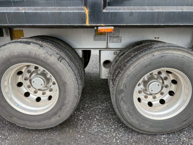 【委託販売】フルハーフ：コンテナセミトレーラー：3軸：松川ボデー製鉄箱付