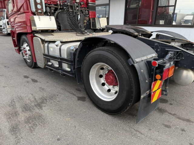 スーパーグレート：トレーラーヘッド：ハイキャブ：アルミホイール：エアサス