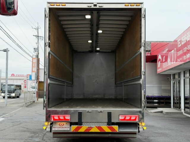 17スーパーグレート：ハイルーフ：メッキ多数：アルミホイール：リア門口ステンレス