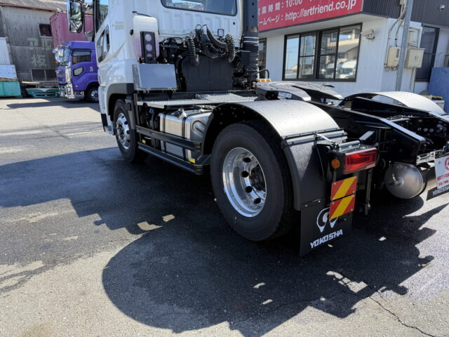 現行スーパーグレート：スーパーハイルーフ：トレーラーヘッド：未使用：プレミアムライン