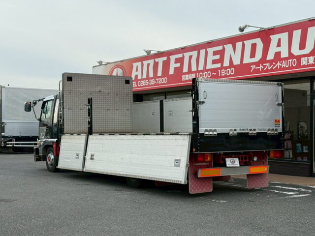 【委託販売】スペースレンジャー：平ボデーアルミブロック：架装多数：生エンジン