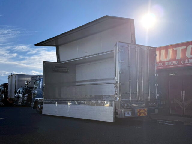 ふそう：ファイター：冷凍ウィング：架装多数：6700ワイド：板バネ：ハイグレード