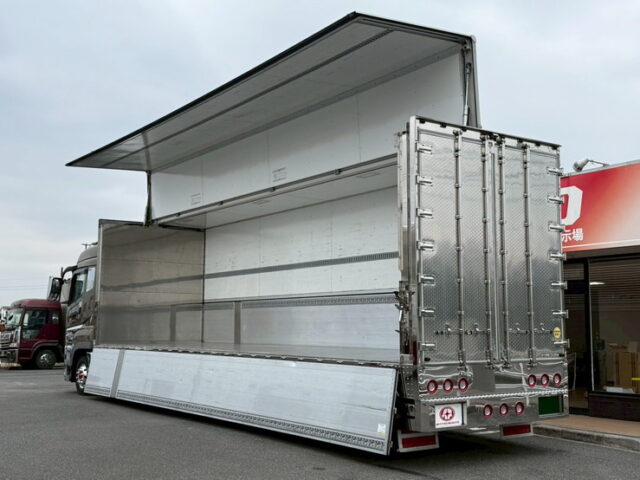 17スーパーグレート:ハイルーフ:ウィング:造りボディ:プレミアムライン:架装多数