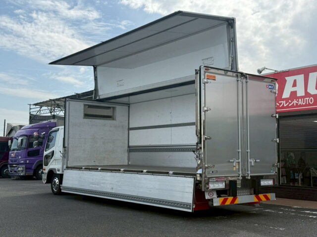 ファイター：冷凍ウィング：アルミシマ床：-30度設定：後輪エアサス：240馬力