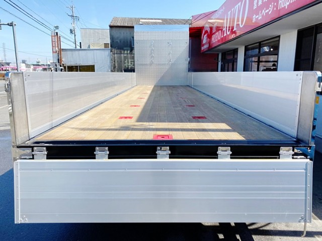 【576】ふそう　スーパーグレート　ハイルーフ　4軸　平ボディアルミB　後輪エアサス