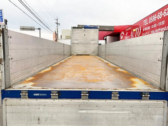 【579】ふそう　スーパーグレート　ハイルーフ　10輪　平ボディ　鉄床