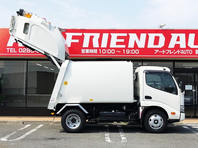 【390】日野　デュトロ　極東プレスパッカー　4.6立米
