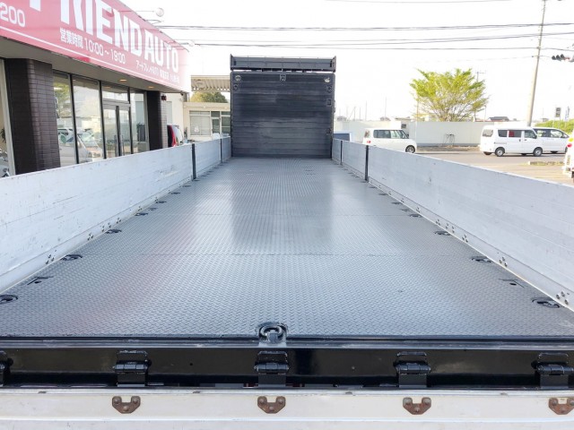 【394】いすゞ　ギガ　ハイルーフ　平ボデー　エアサス