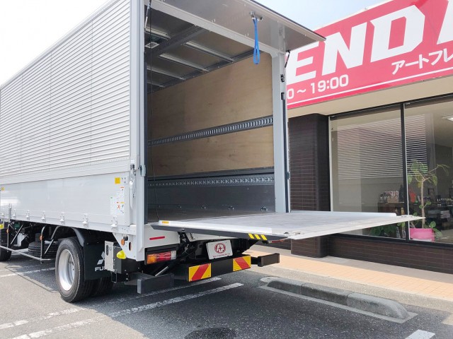 【466】三菱ふそうキャンター　アルミウイング　跳上P/G　ワイドロング