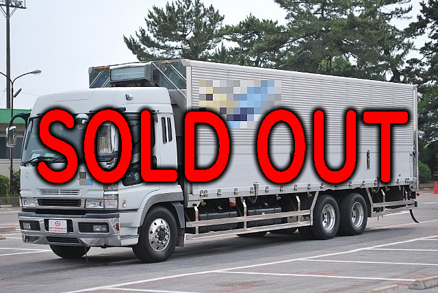 【117】Ｈ19　スーパーグレート　中低床　アルミウイング　ハイルーフ　リヤエアサス