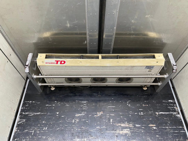 【632】日野　レンプロ　　ハイルーフ　冷凍ウィング　造りボディ　セミワイド　アルミ縞床