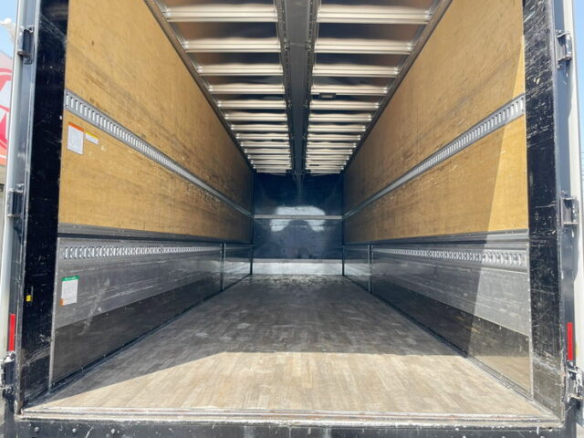 【1087】H29　クオン　ハイルーフ　ウィング　格納ゲート付　エアサス　木床