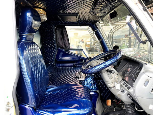 【1155】H12　キャンター　ダブルキャブ　架装多数　マニ割り　煙突マフラー　5速MT