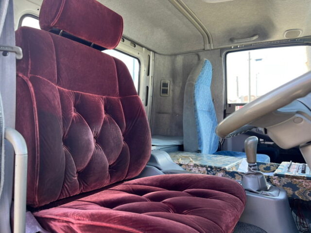 【1191】H12　ファイター　造りボディ　ウィング　1Mアオリ　6400　標準幅　アルミシマ床　生エンジン