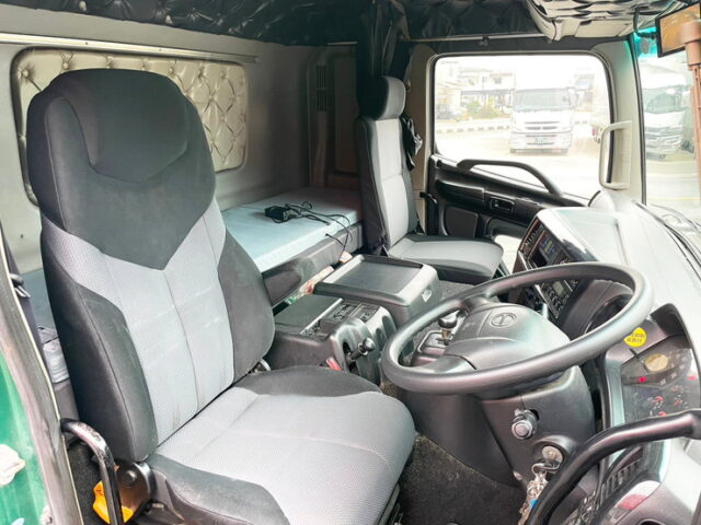 【1350】H22 プロフィア 冷凍ウィング リア門口ステンレス 木床 総輪エアサス