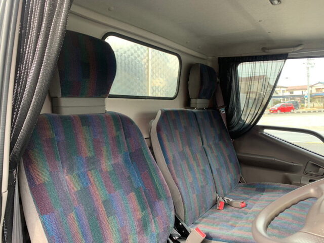 【1355】H14　キャンター　アルミバン　造りボディ　10尺　標準幅　140馬力　生エンジン