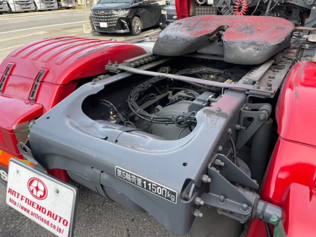スカニア　R450　トレーラーヘッド　スライドカプラー　アルミホイール　ブタ鼻