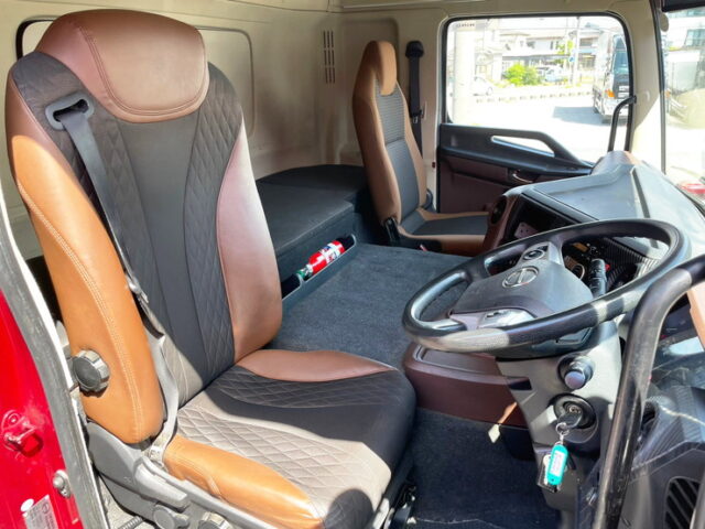 【1408】H30　17プロフィア　ハイルーフ　ウィング　10輪　ステンレス多数　木床　