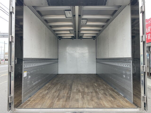 ブルーテックキャンター　ワイドロング　ウィング　架装多数　リア門口ステンレス