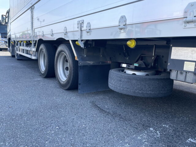 三菱ふそう：スーパーグレート：ハイルーフ：アルミウィング：メッキ多数：木床：AT：394馬力