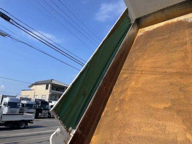 日野：17プロフィア：ダンプ：53×22：自重計：リアゲートエアーロック