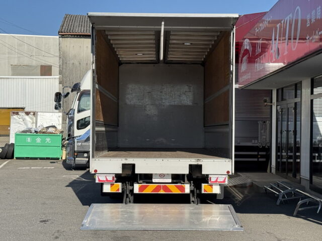 日野：17レンジャー：ハイルーフ：ウィング：6200ワイド：エアサス：跳上パワーゲート