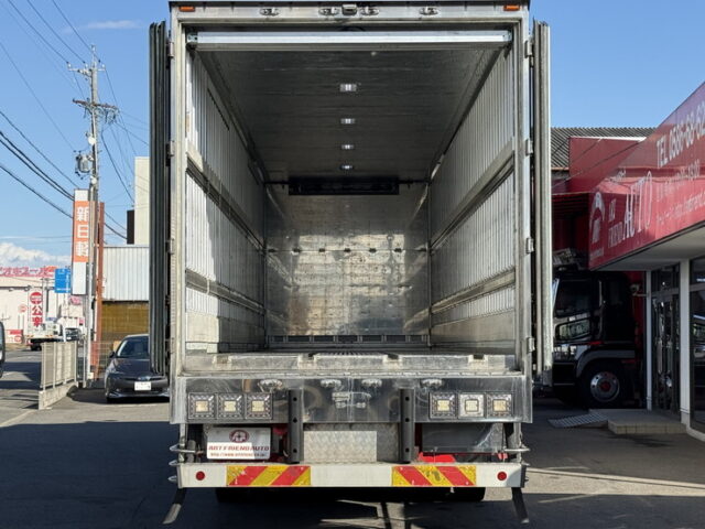 日野：プロフィア：冷凍バン：メッキ多数：サブエンジン：ジョロ4キーストン