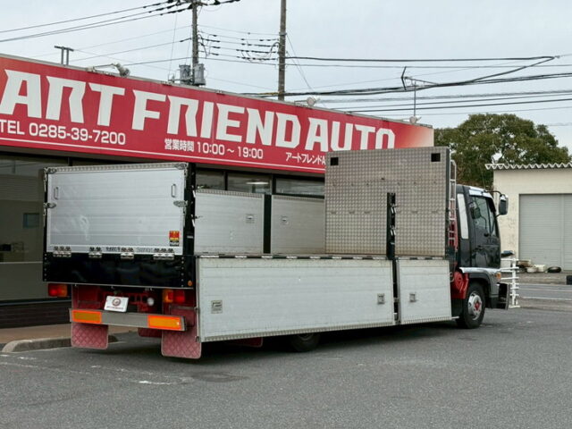 【委託販売】スペースレンジャー：平ボデーアルミブロック：架装多数：生エンジン