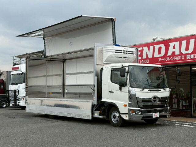 日野：17レンジャー：冷凍ウィング：アルミシマ床：-30度設定：6速MT：240馬力