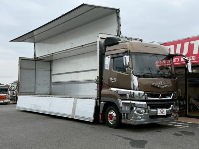 17スーパーグレート:ハイルーフ:ウィング:造りボディ:プレミアムライン:架装多数