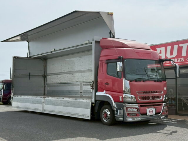 スーパーグレート：ハイルーフ：ウィング：跳上ゲート：アルミホイール：床鉄