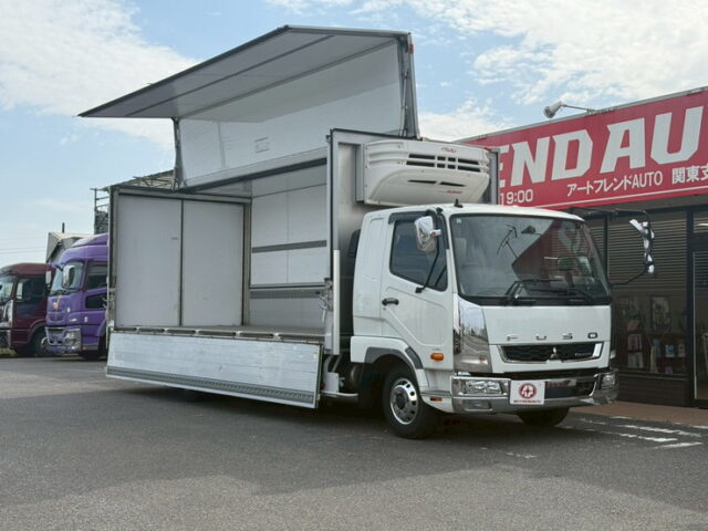 ファイター：冷凍ウィング：アルミシマ床：-30度設定：後輪エアサス：240馬力