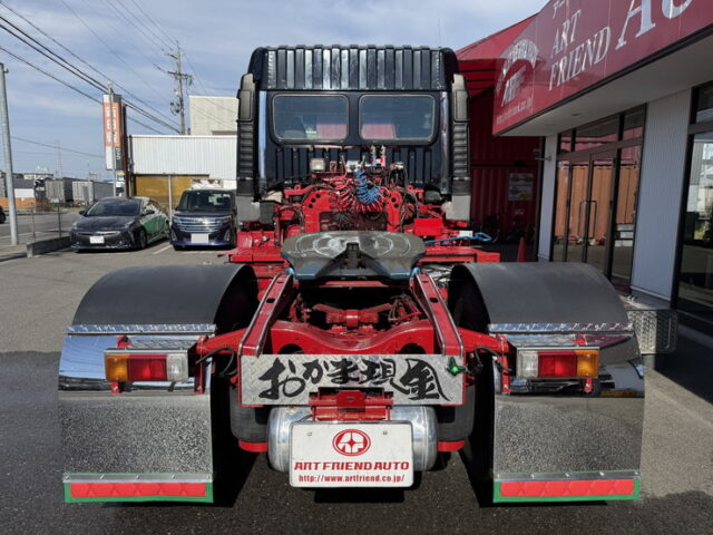 日野：テラヴィ：ハイルーフ：トレーラーヘッド：後輪エアサス：V8ツインターボ