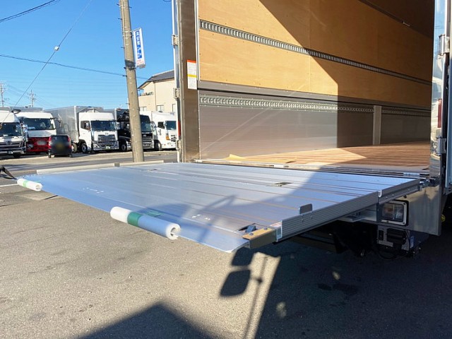 【553】日野　17プロフィア　ハイルーフ　ウィング　格納ゲート　門口ステンレス