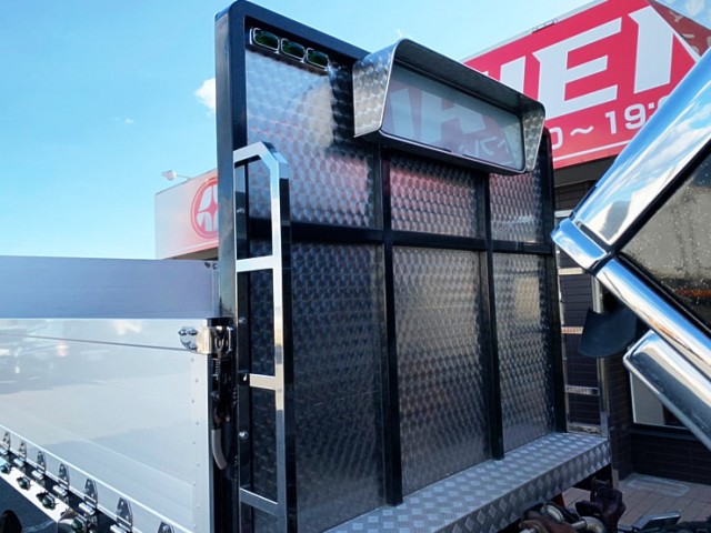 【590】いすゞ　エルフ　平ボディ　背抜き　マニ割り