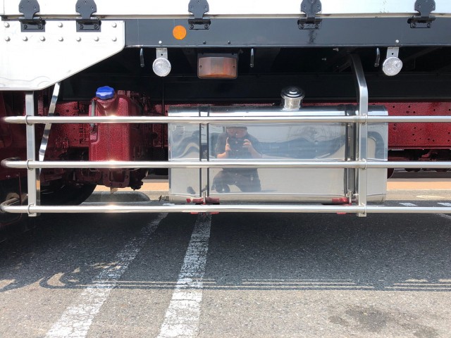 【465】いすゞ　ギガ　10輪　平ボデー　アルミブロック　後輪エアサス