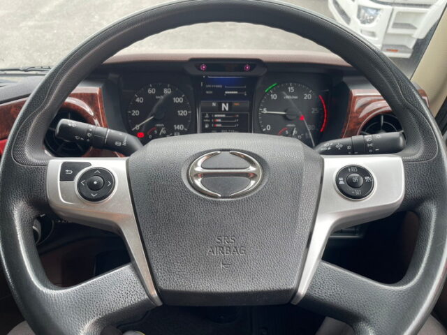 【1542】H30 プロフィア ハイルーフ アルミホイール 門口ステンレス　